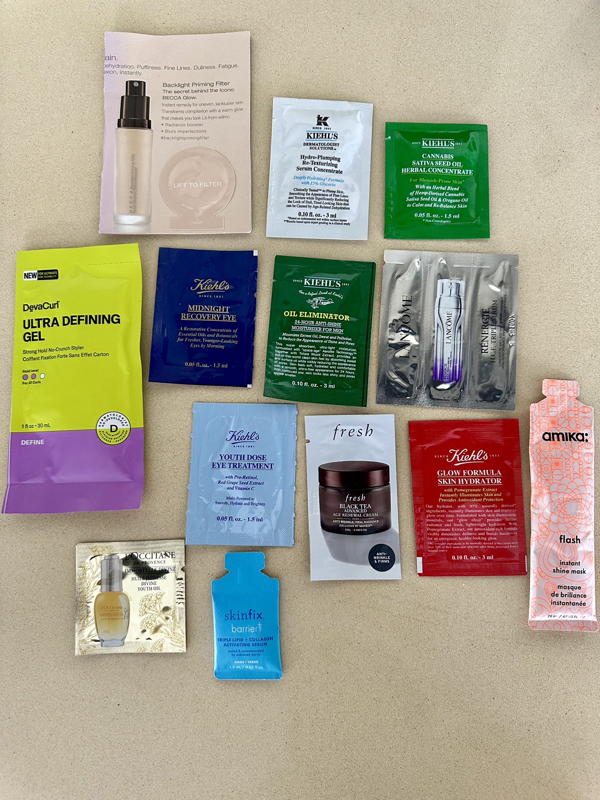 Skincare and Haircare Samples thumbnail
