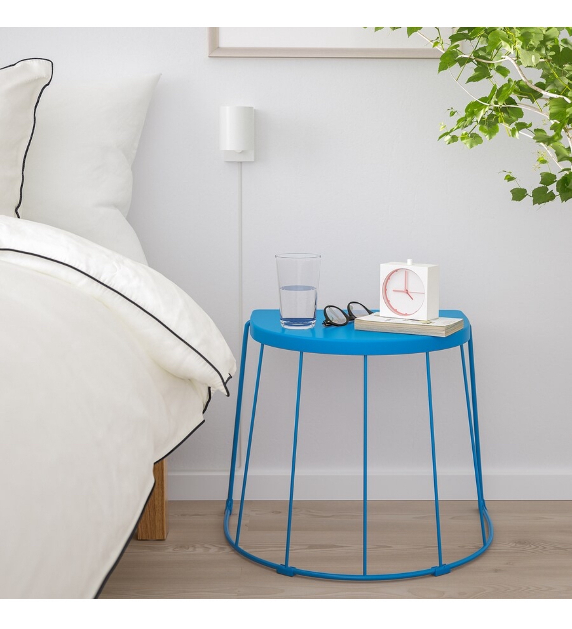 Blue side table thumbnail