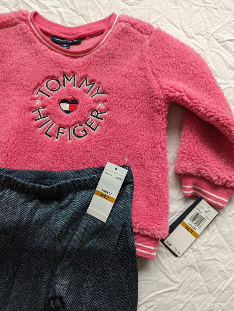 3T girl set clothes brand new $15 - photo 2