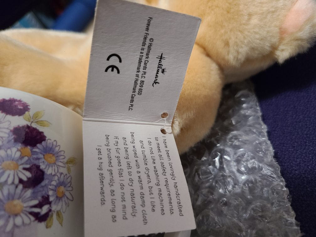 forever friends bear and cup - photo 3