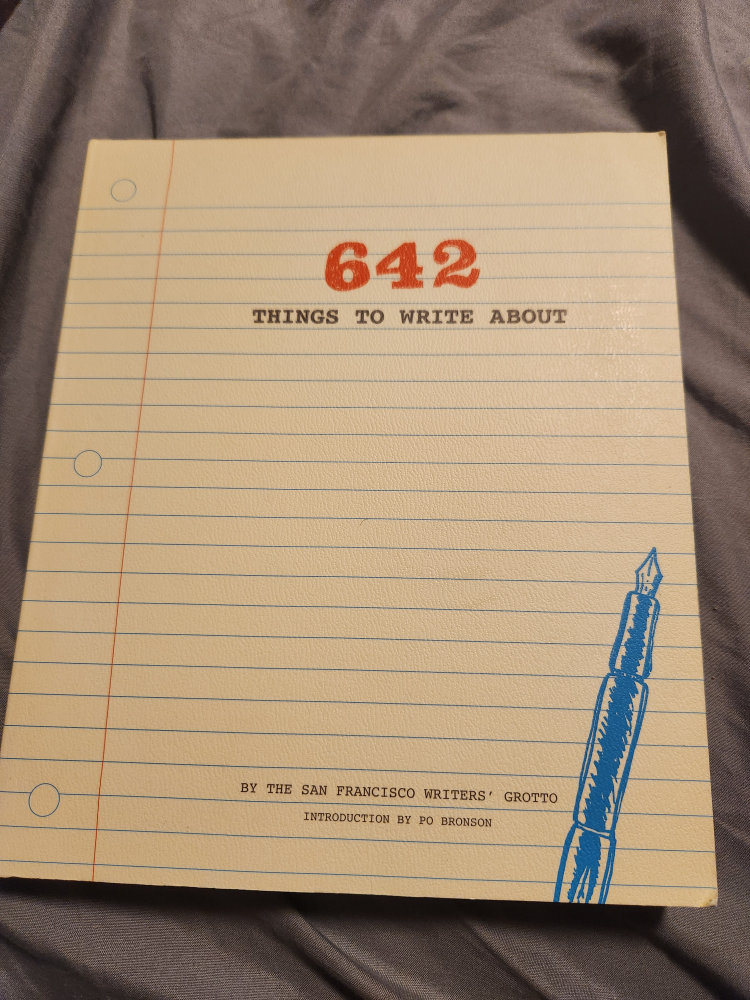 642 Things to Write About- a Promoted Journal