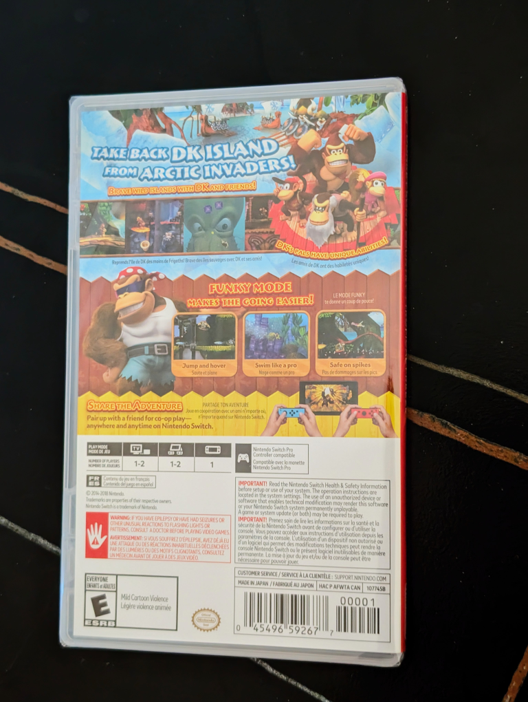 Donkey Kong Tropical Freeze for Switch, New, sealed image indicator(2)