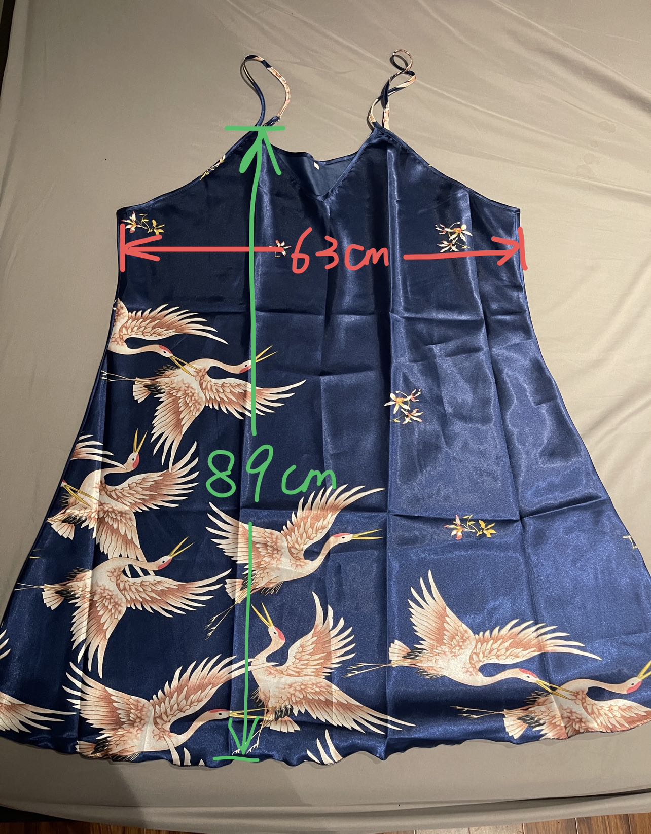 3XL size womens satin lingerie image indicator(2)