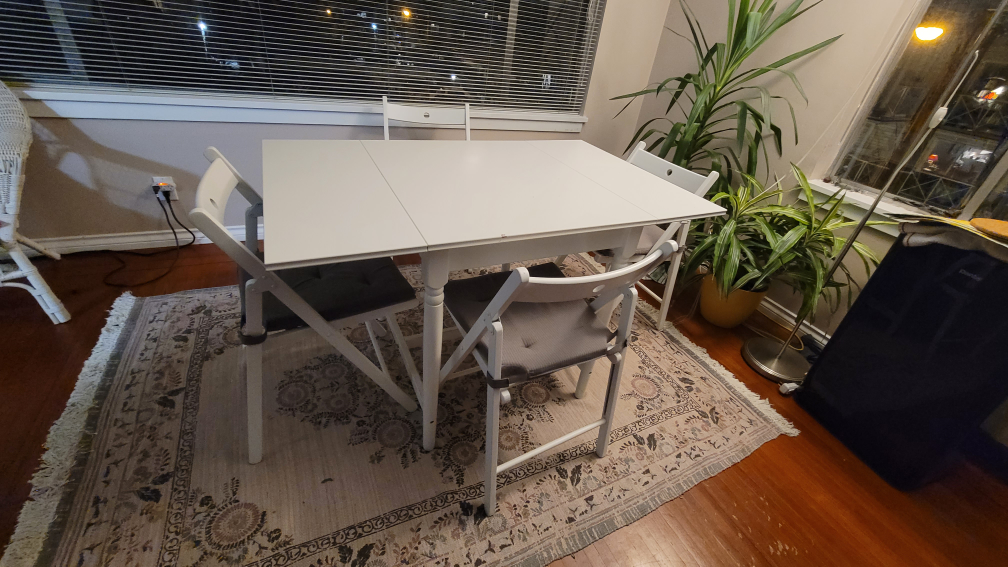 IKEA Dinning Table with Chairs - photo 5