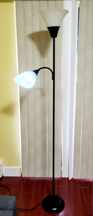 Floor Lamp. Double lamp reading and uplighter - photo 3