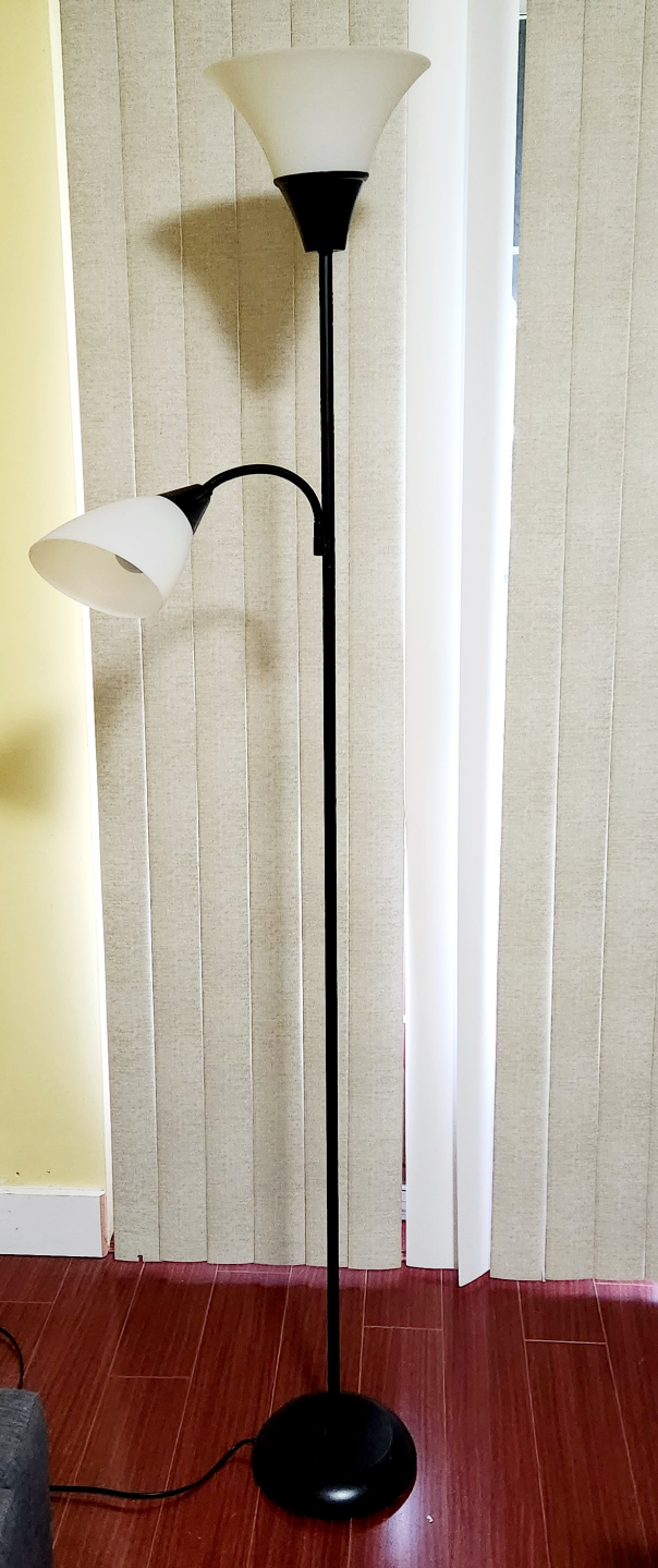 Floor Lamp. Double lamp reading and uplighter - photo 4