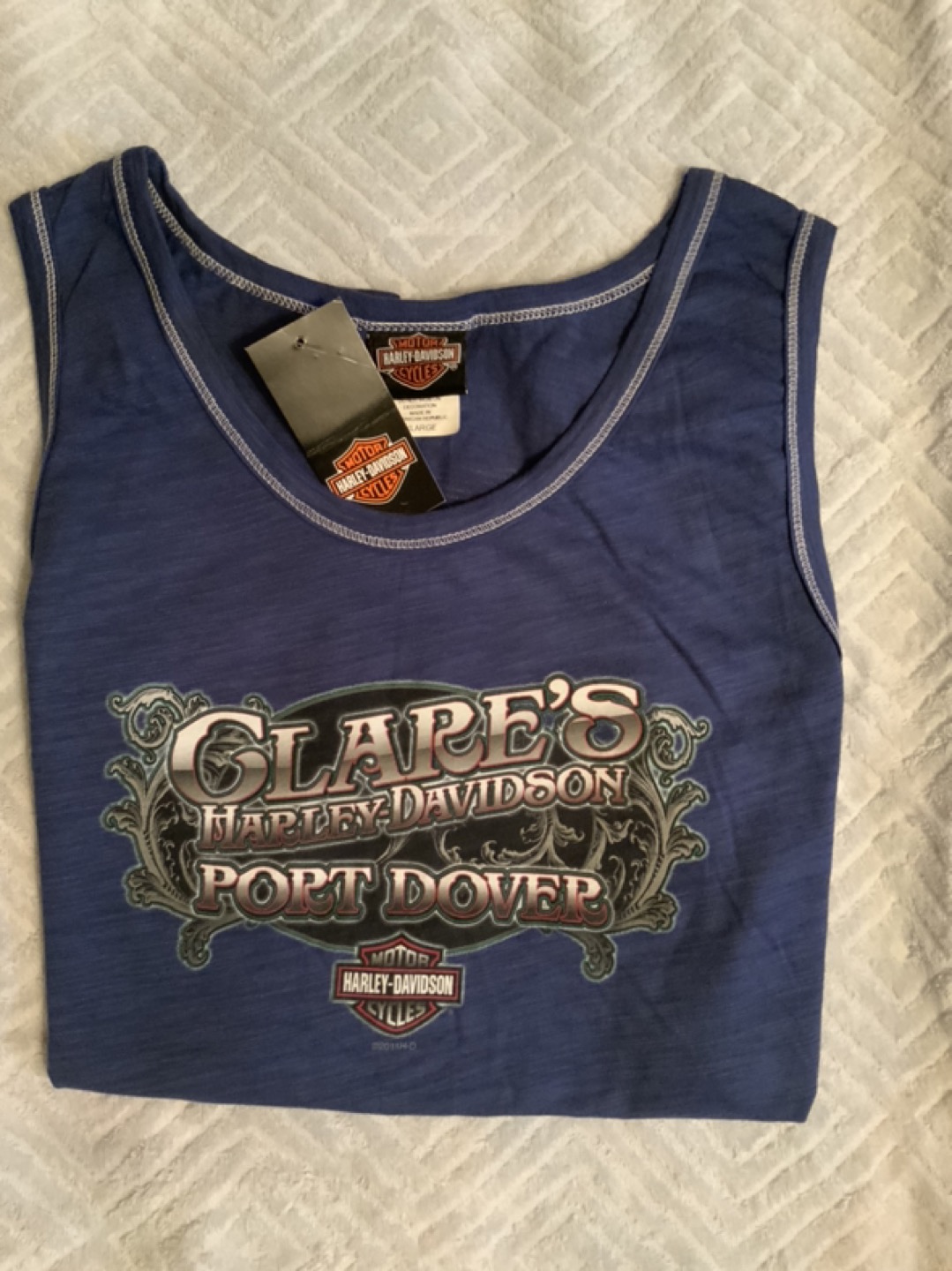 Harley Davidson ladies tank top
