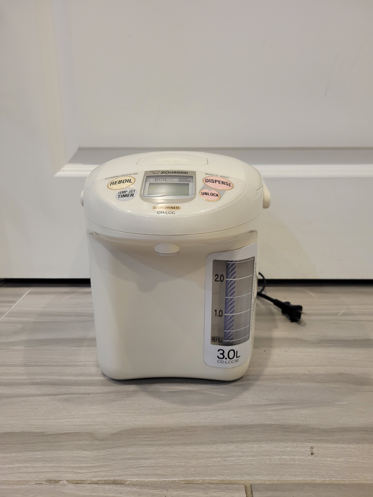 Zojirushi Electric Water Dispensing Pot Kettle (3 L) Boiler Hot