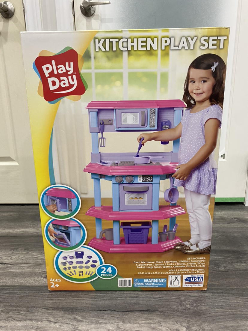 Brand New Play Day Kitchen Play Set