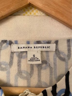 Never worn Banana Republic cardigan - size small image indicator(2)