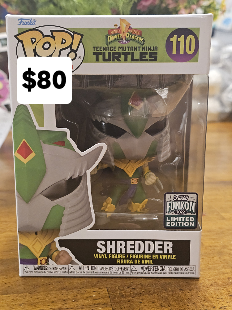 shredder funkon exclusive