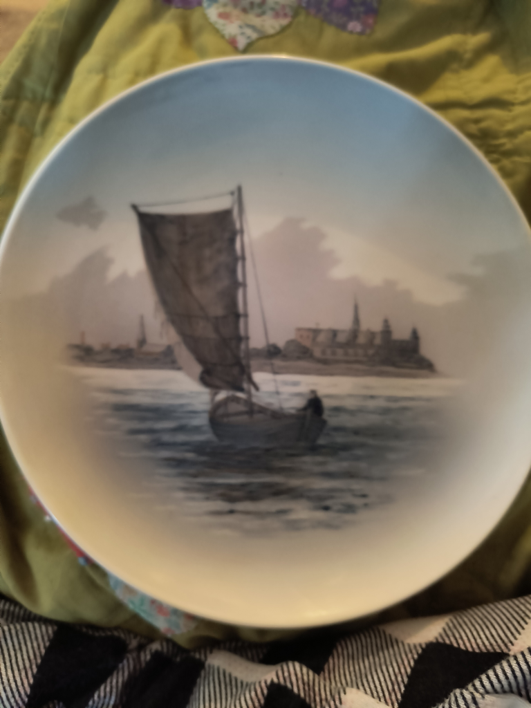 1966 royal Copenhagen Denmark extremely rare plate.