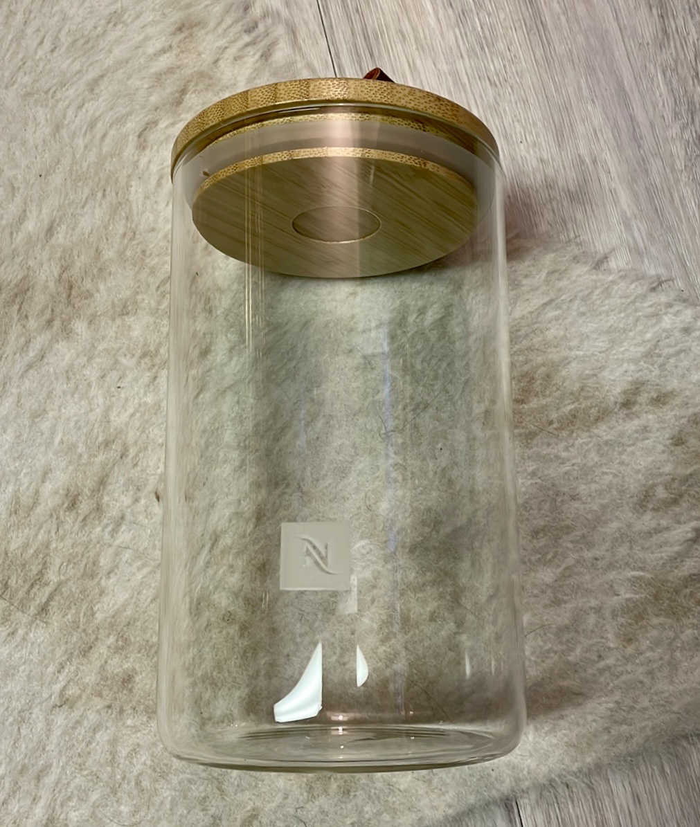 Nespresso Capsule Glass Jar thumbnail