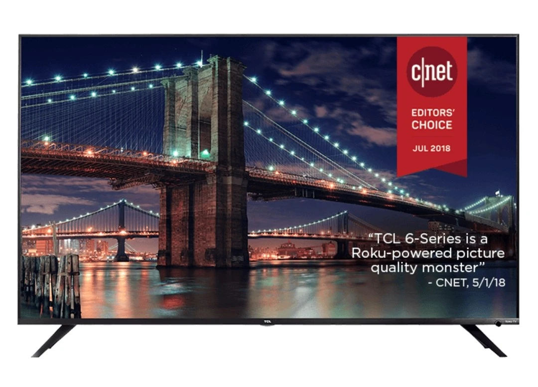 TCL 65" 6 series w/ Chrome Cast 4k - photo 2