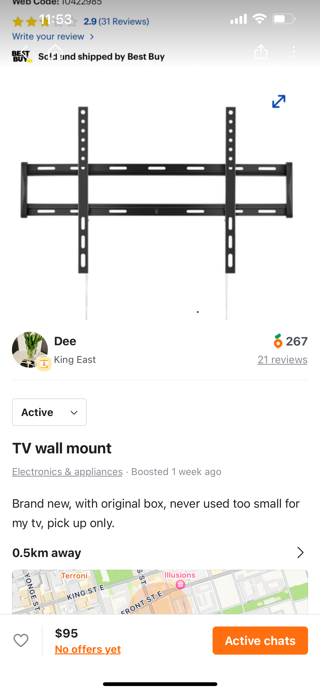 TV Wall mount image indicator(3)