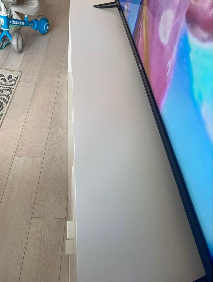 White IKEA TV Stand - photo 2