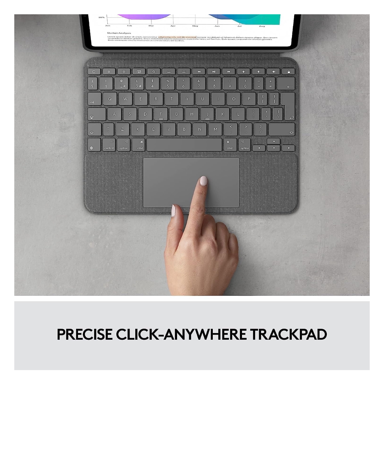 LOGITECH COMBO TOUCH IPAD PRO 11 INCH - photo 4