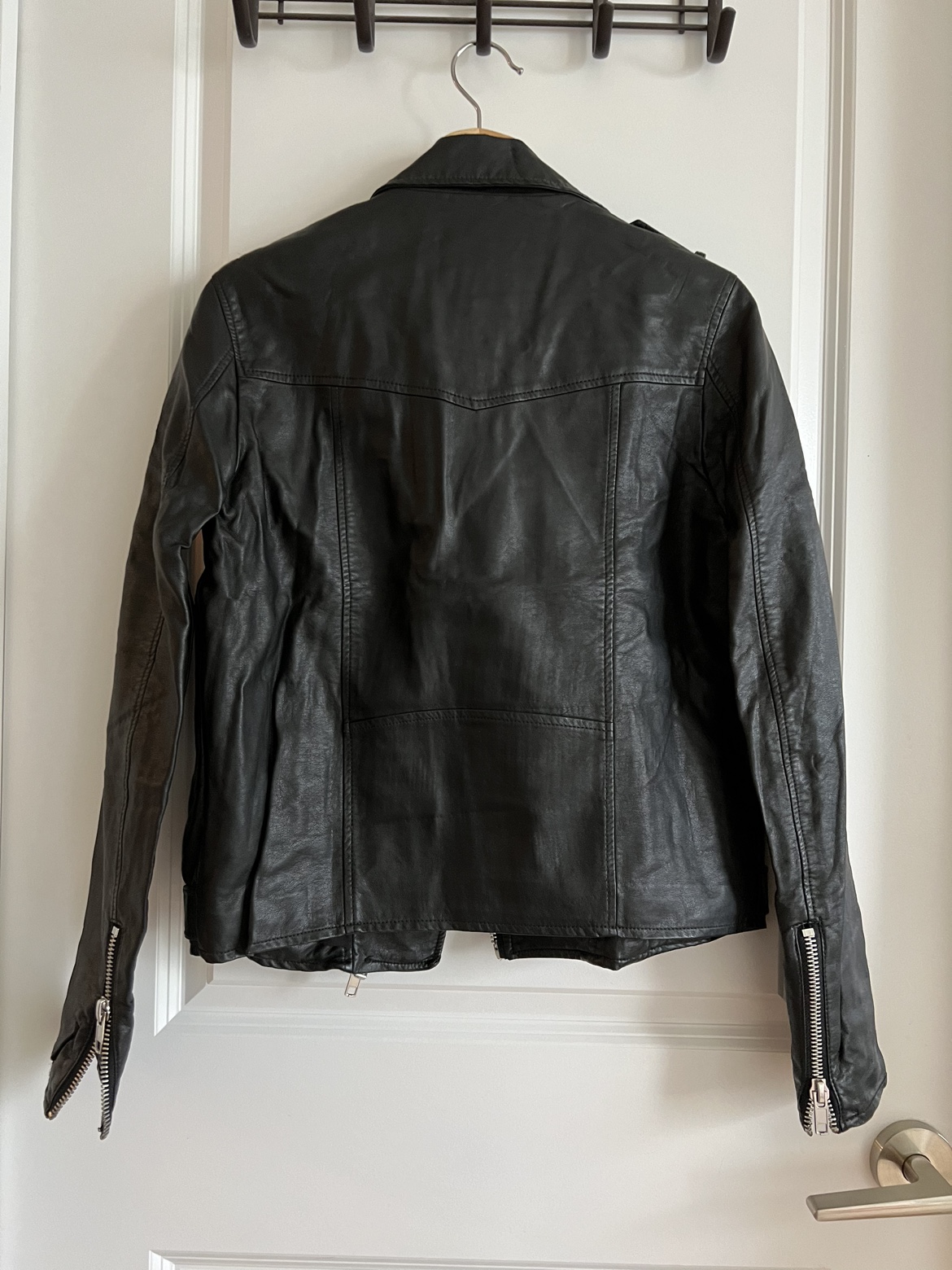 Faux leather jacket image indicator(2)