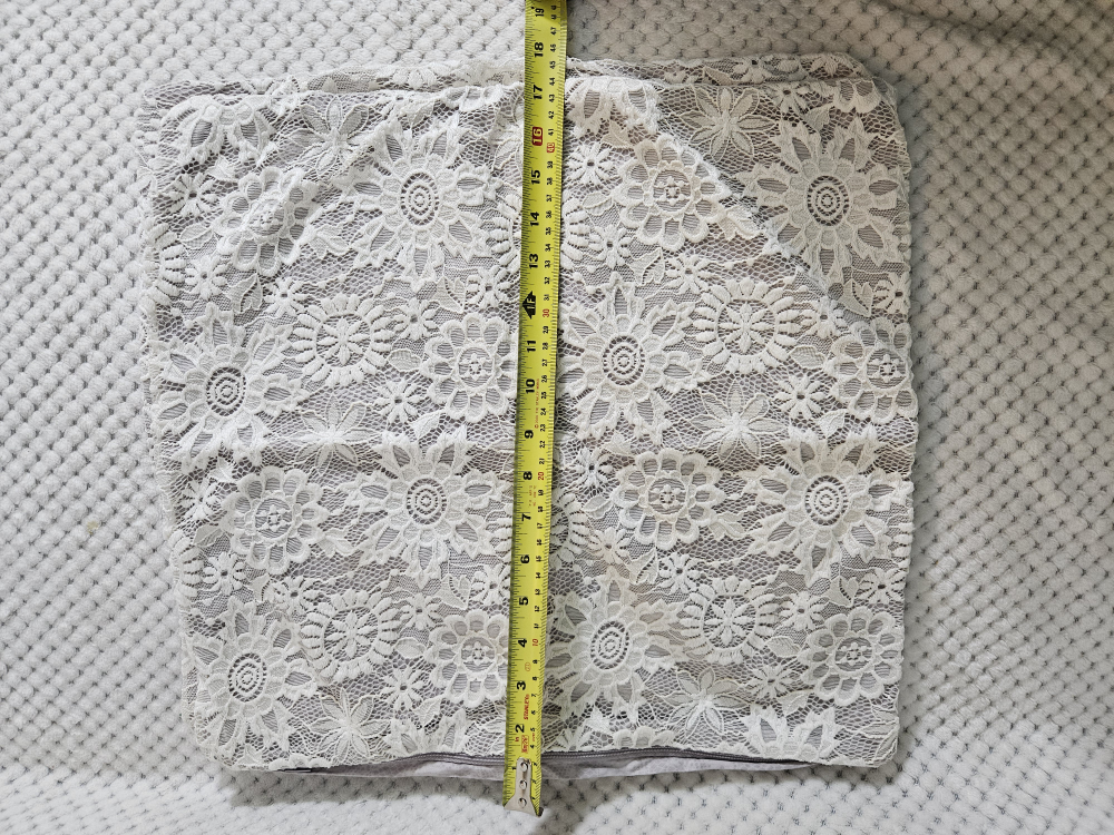 🤍💫Lace Cushion Covers🩶🗯 image indicator(4)