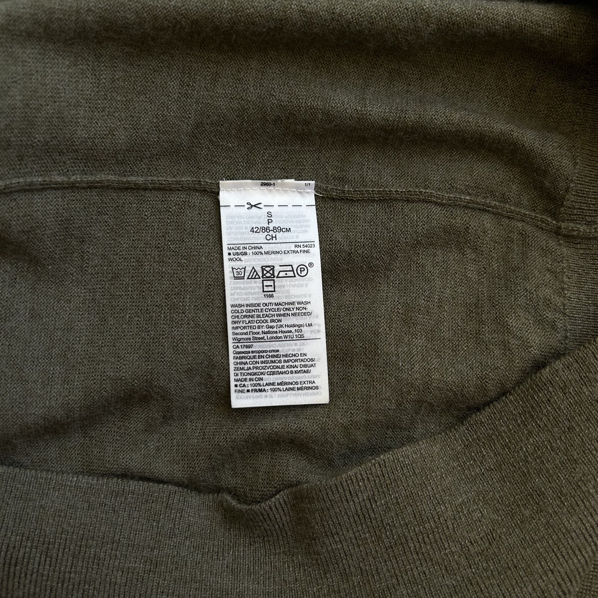 Banana Republic merino wool sweater S - photo 4