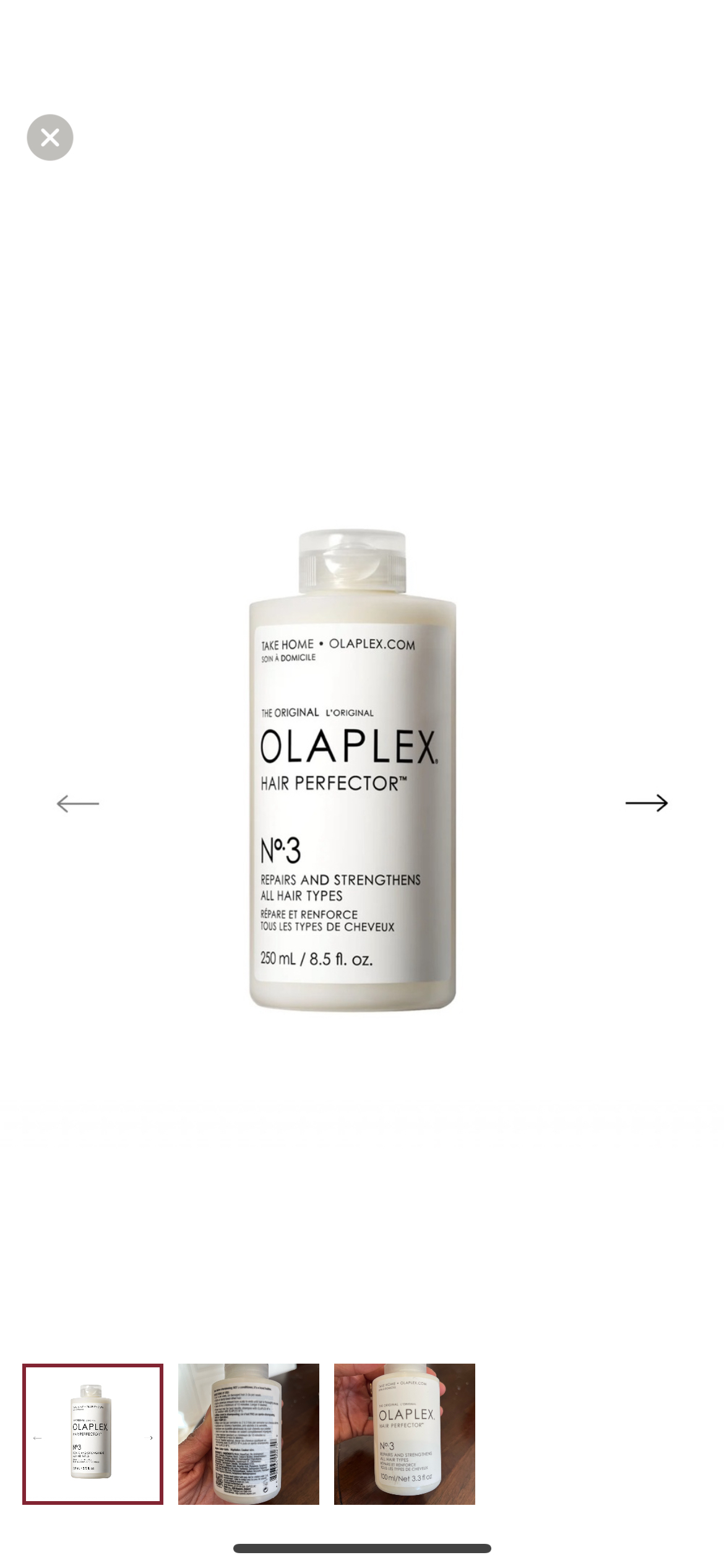 Olaplex No3 NWT Never opened thumbnail