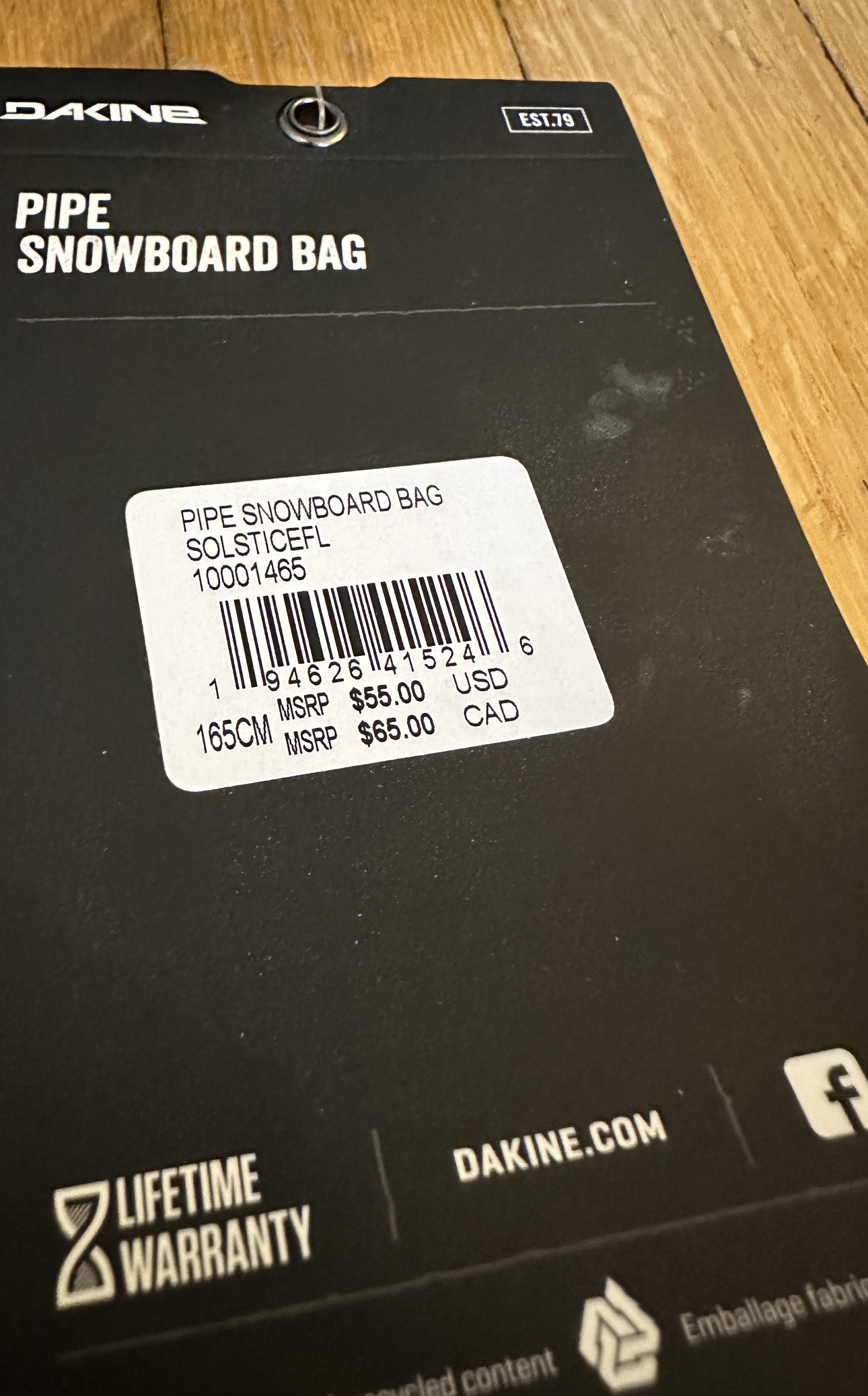 165cm snowboard bag image indicator(3)