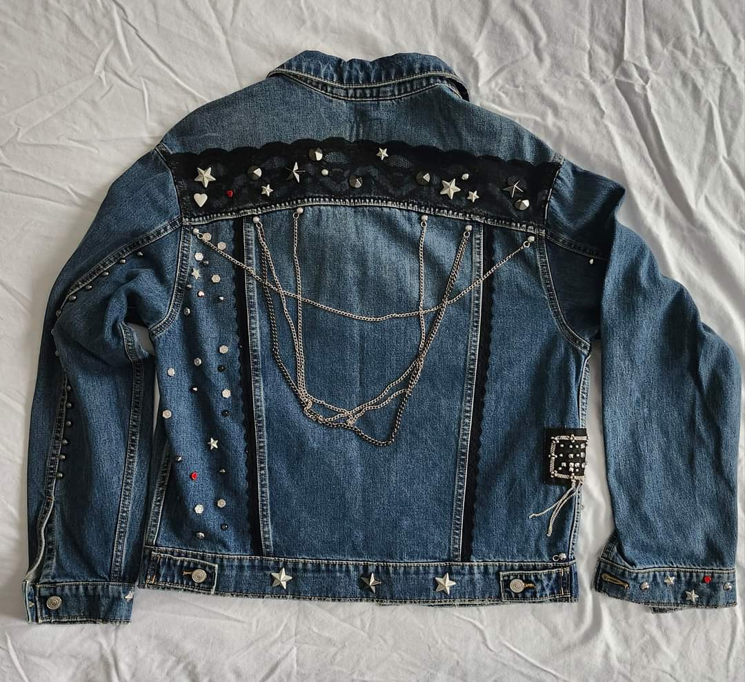 ZARA WOMAN, Premium Denim Collection' DENIM JACKET #M #L #XL image indicator(4)