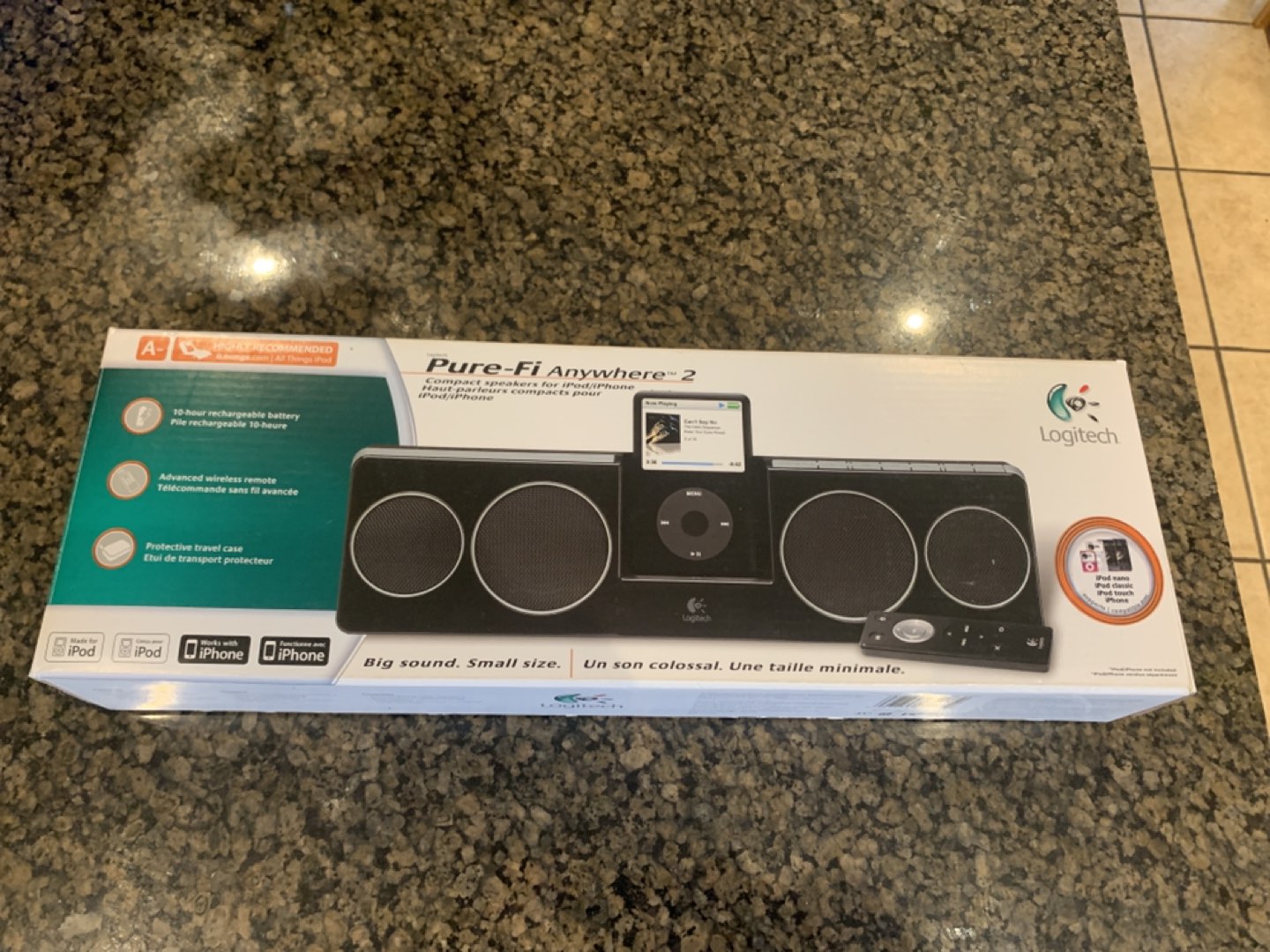 Logitech Pure-Fi Anywhere 2 Compact Speaker image indicator(3)