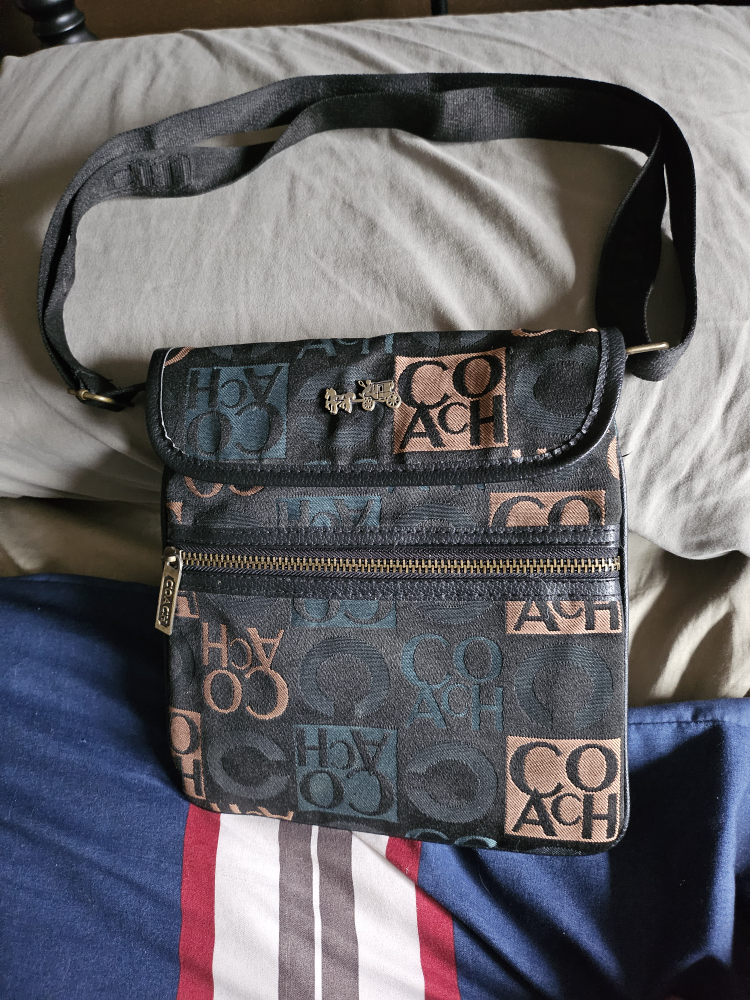 Coach side purse