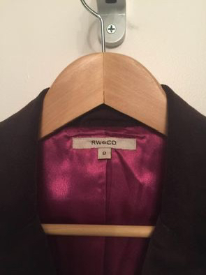 Brand New Women RW & Co Corduroy Blazer image indicator(4)