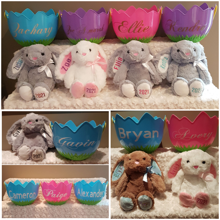 Easter Bunnies and Baskets image indicator(6)