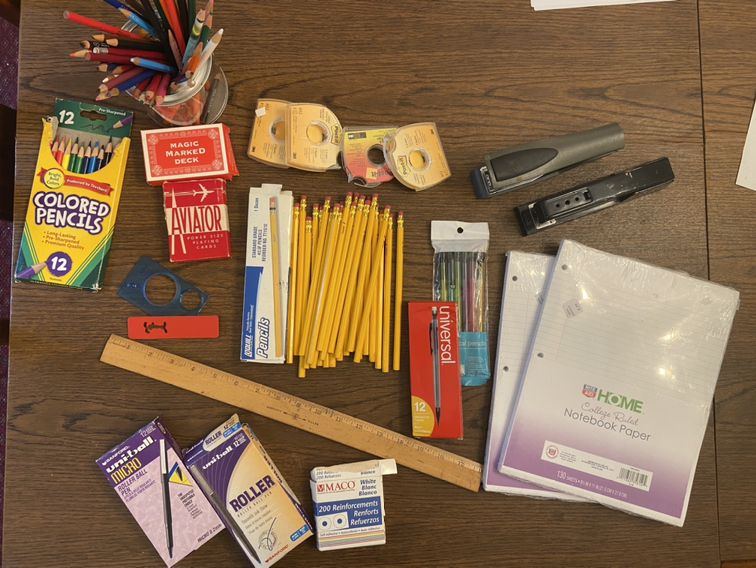 Free art and office supplies