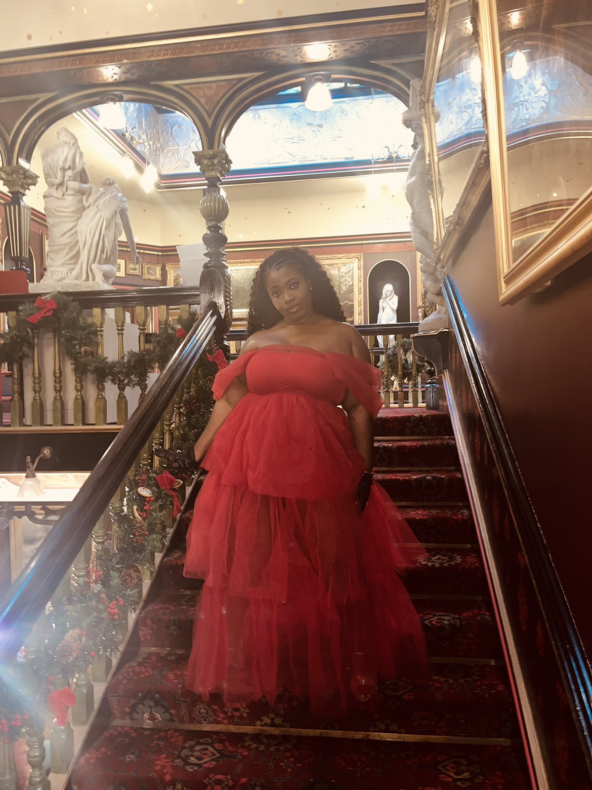 Khloe Tulle Gown - Red Dress (Valentine) - photo 4