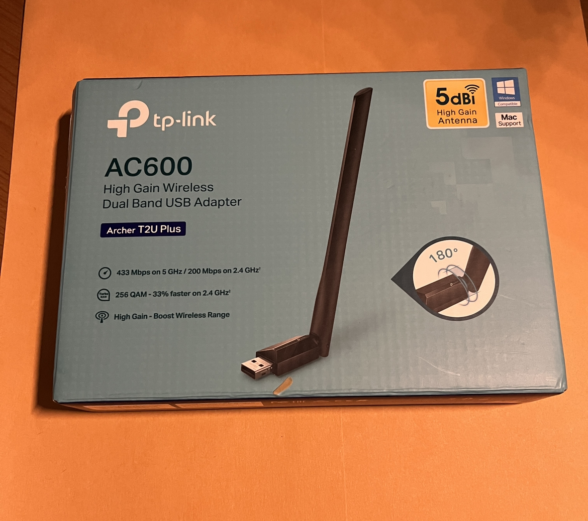 TP-Link Wireless AC600 Dual Band USB Adapter