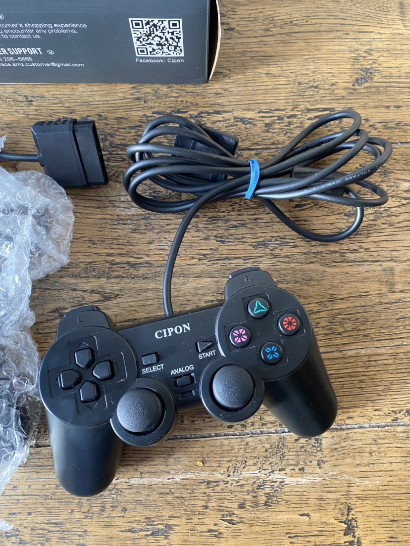 2x Aftermarket PS2 PlayStation 2 Controllers image indicator(5)