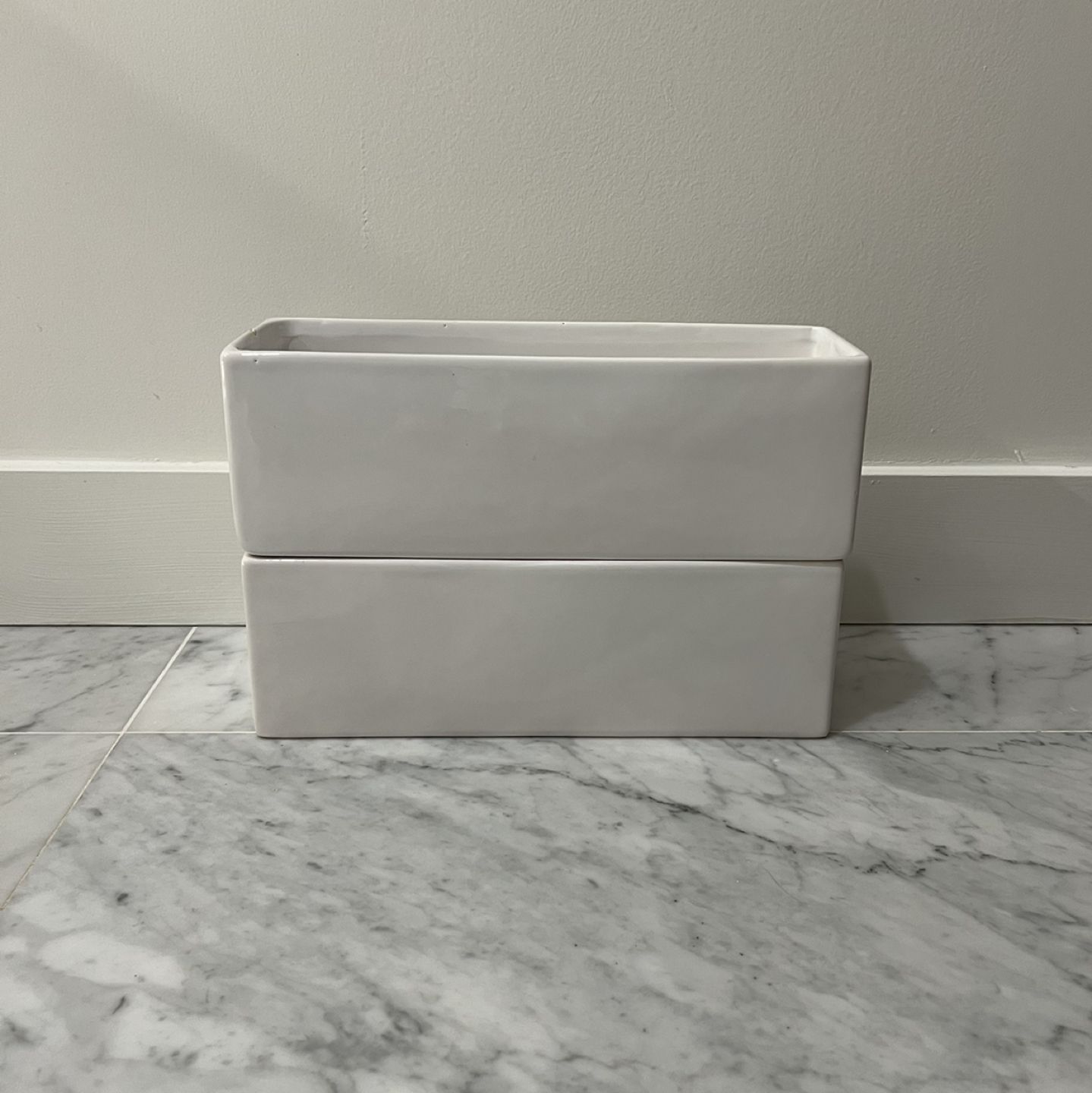 Rectangle Ceramic Vases #freecycle