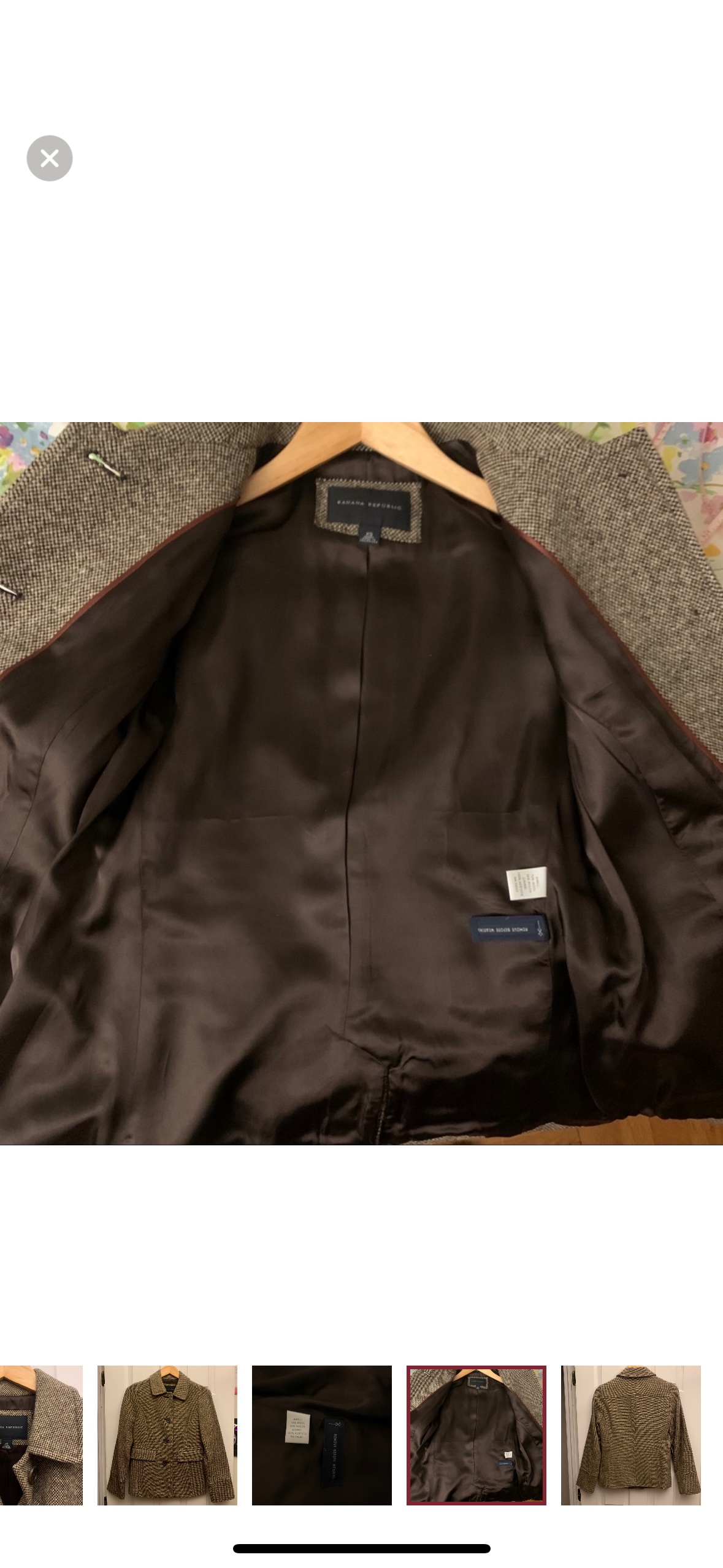 NWOT Banana Republic Jacket image indicator(8)