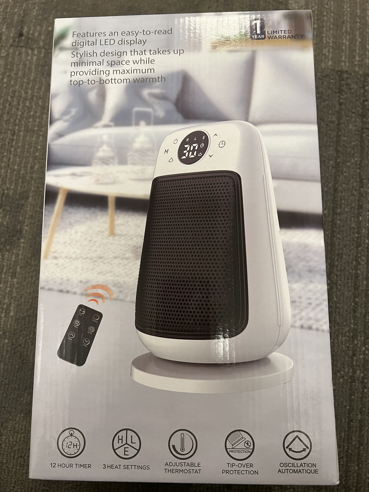 Brand new 1500W heater - photo 3