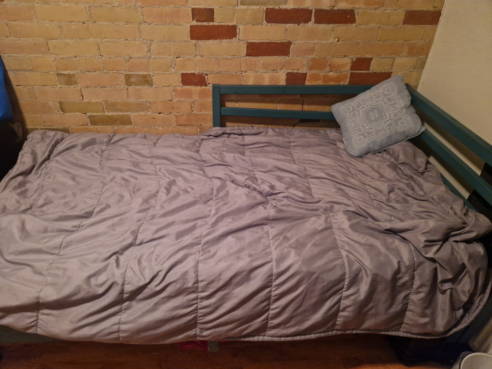 Bed frame & mattress thumbnail