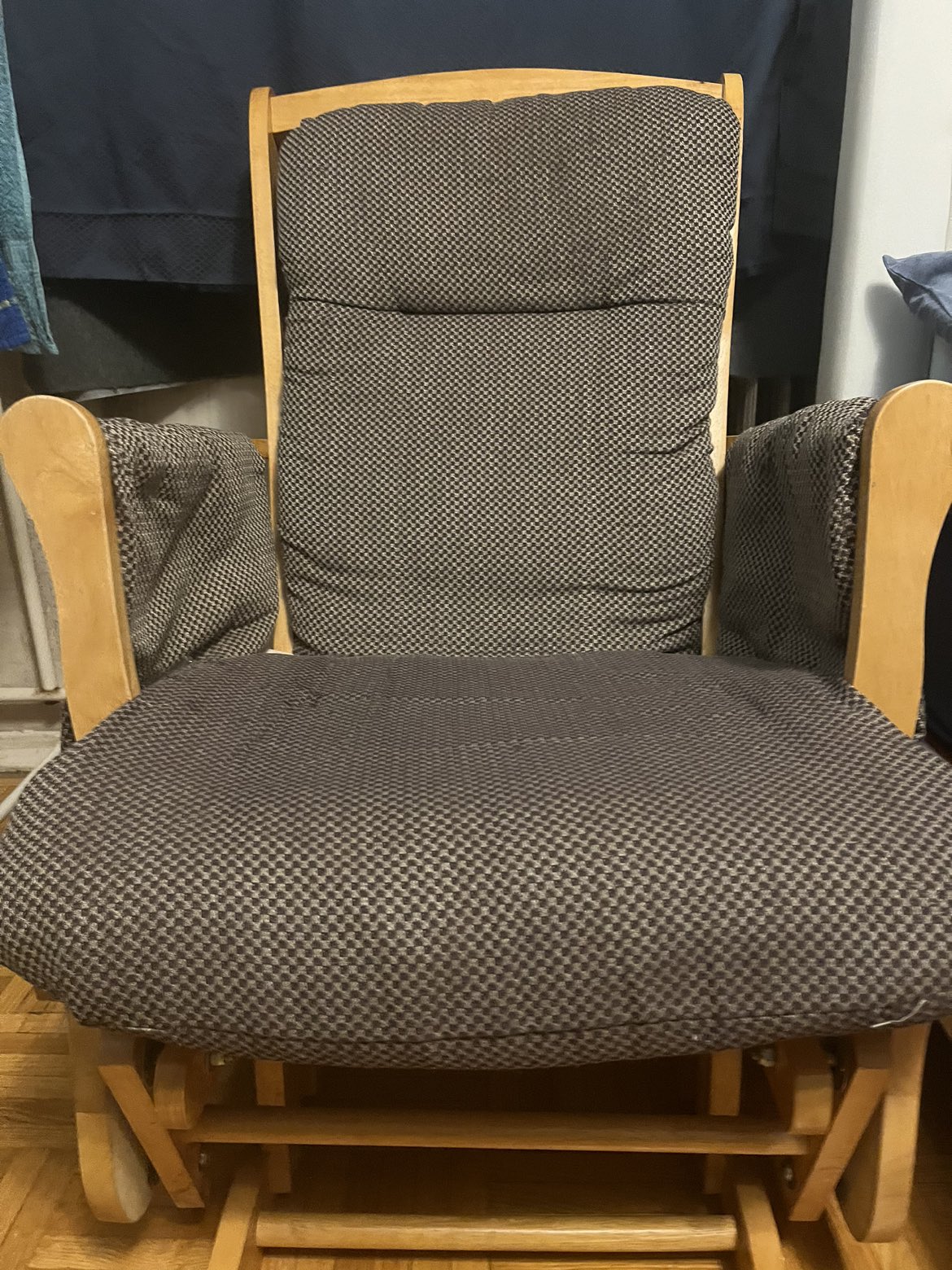 Solid Wood Rocking chair /  Glider