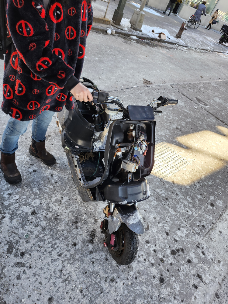 wolf king electric scooter - photo 2
