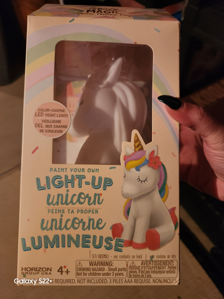 light up unicorn