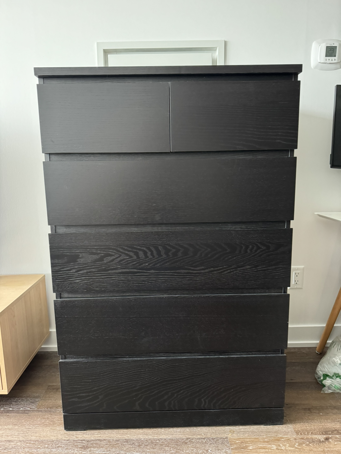 IKEA 6 drawer dresser MALM