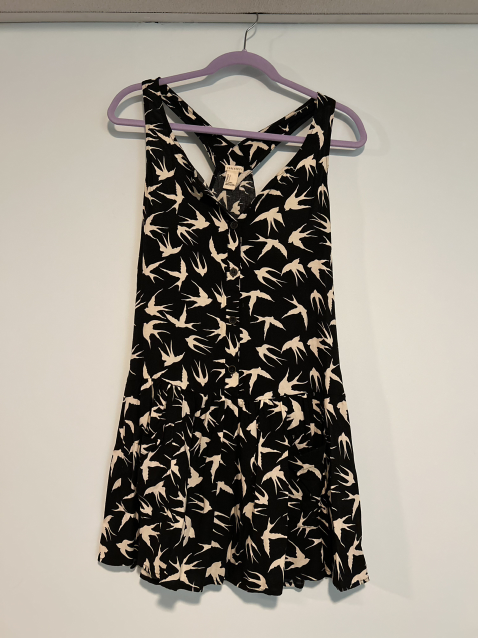 Black and white dress