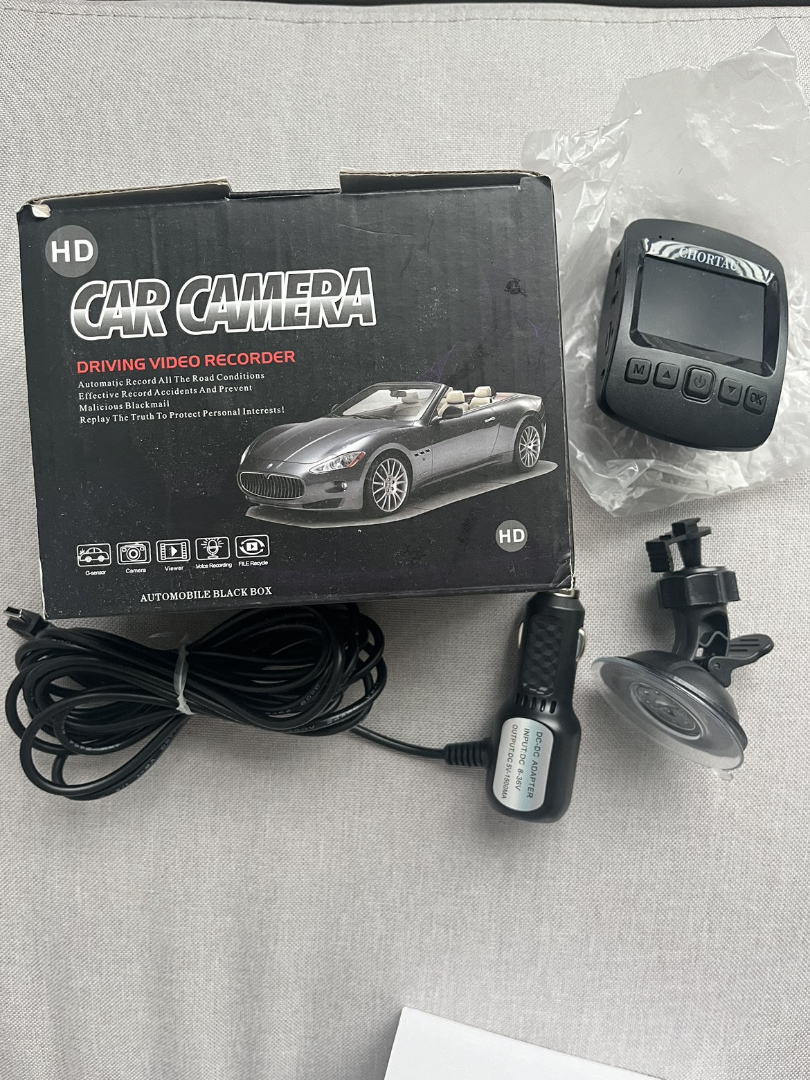 Chortau HD front dash cam thumbnail