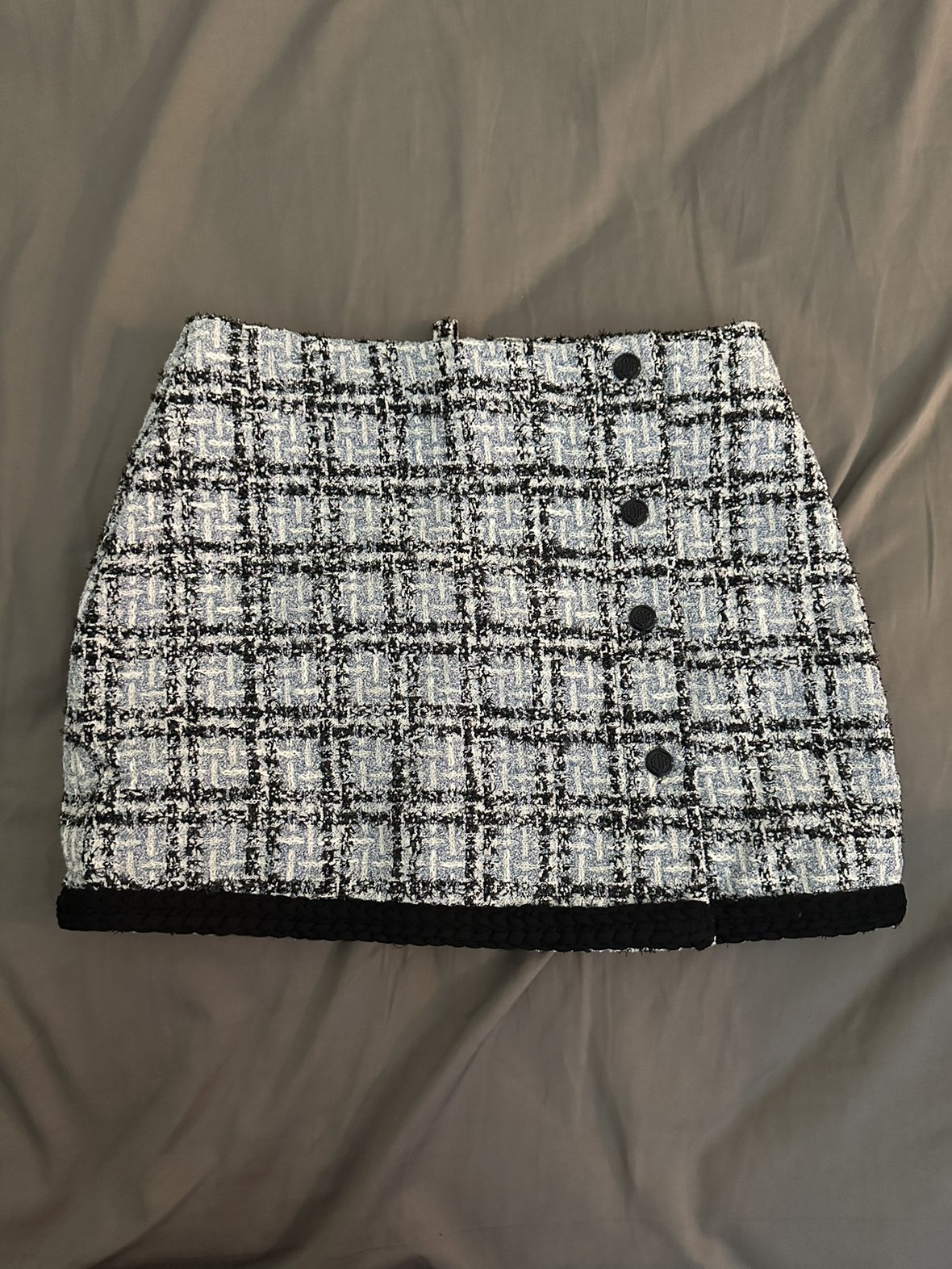 Maje tweed skort size 1