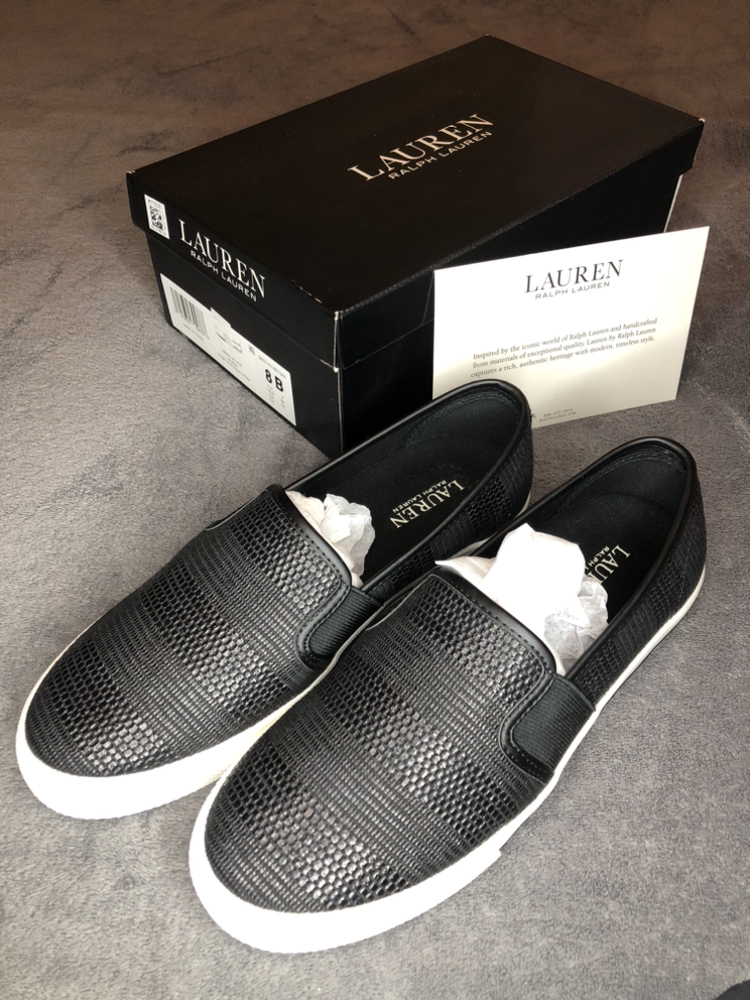 Ralph Lauren women’s slip on sneakers