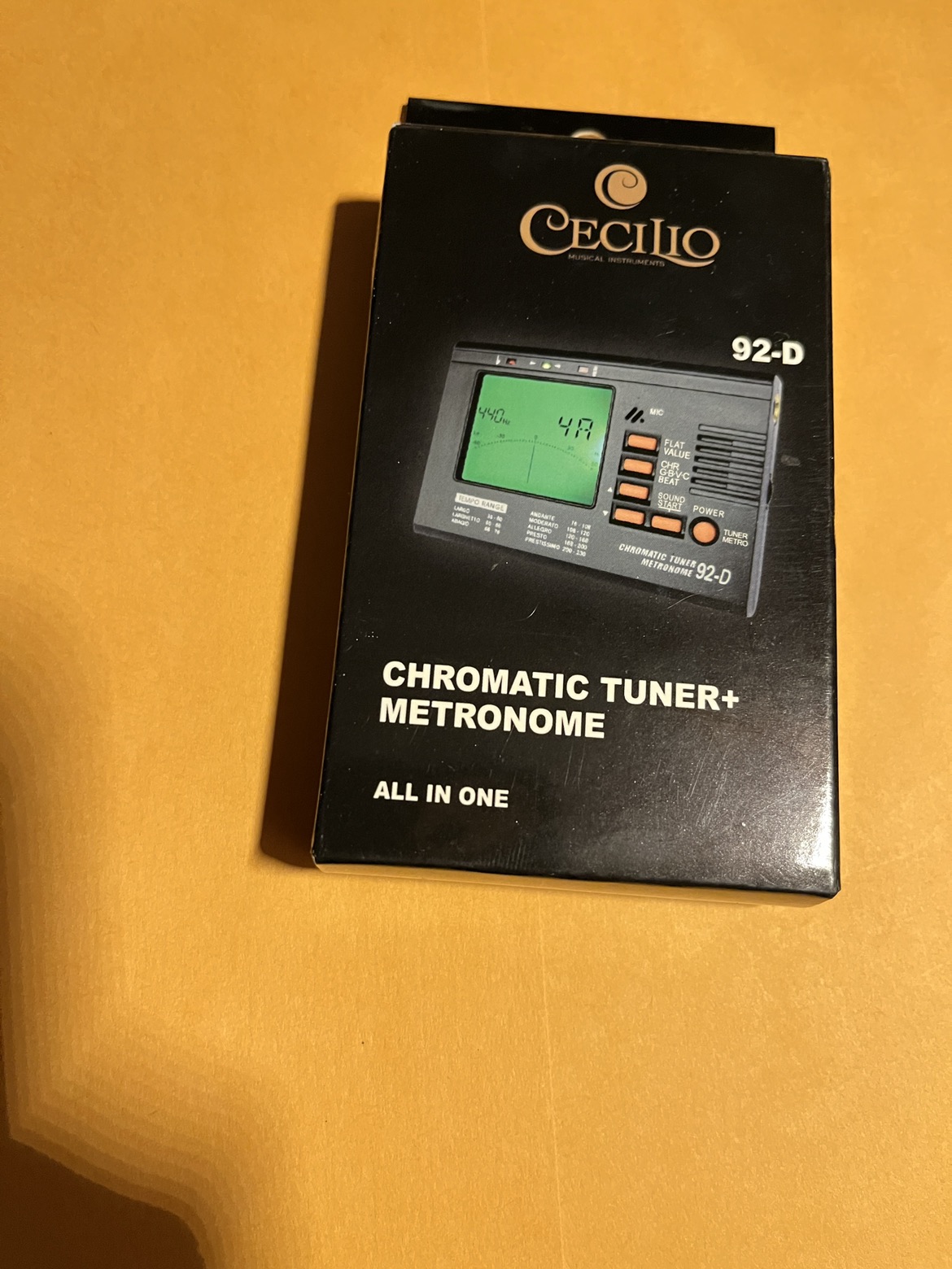 New Cecilio Chromatic Tuner + Metronome All in One