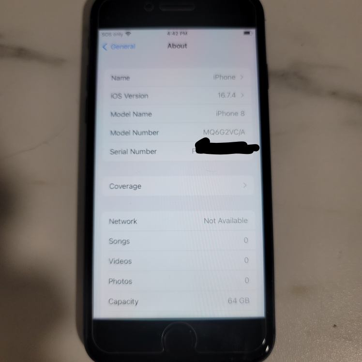 Apple iPhone 8. 64GB. Unlocked. 84% battery health thumbnail