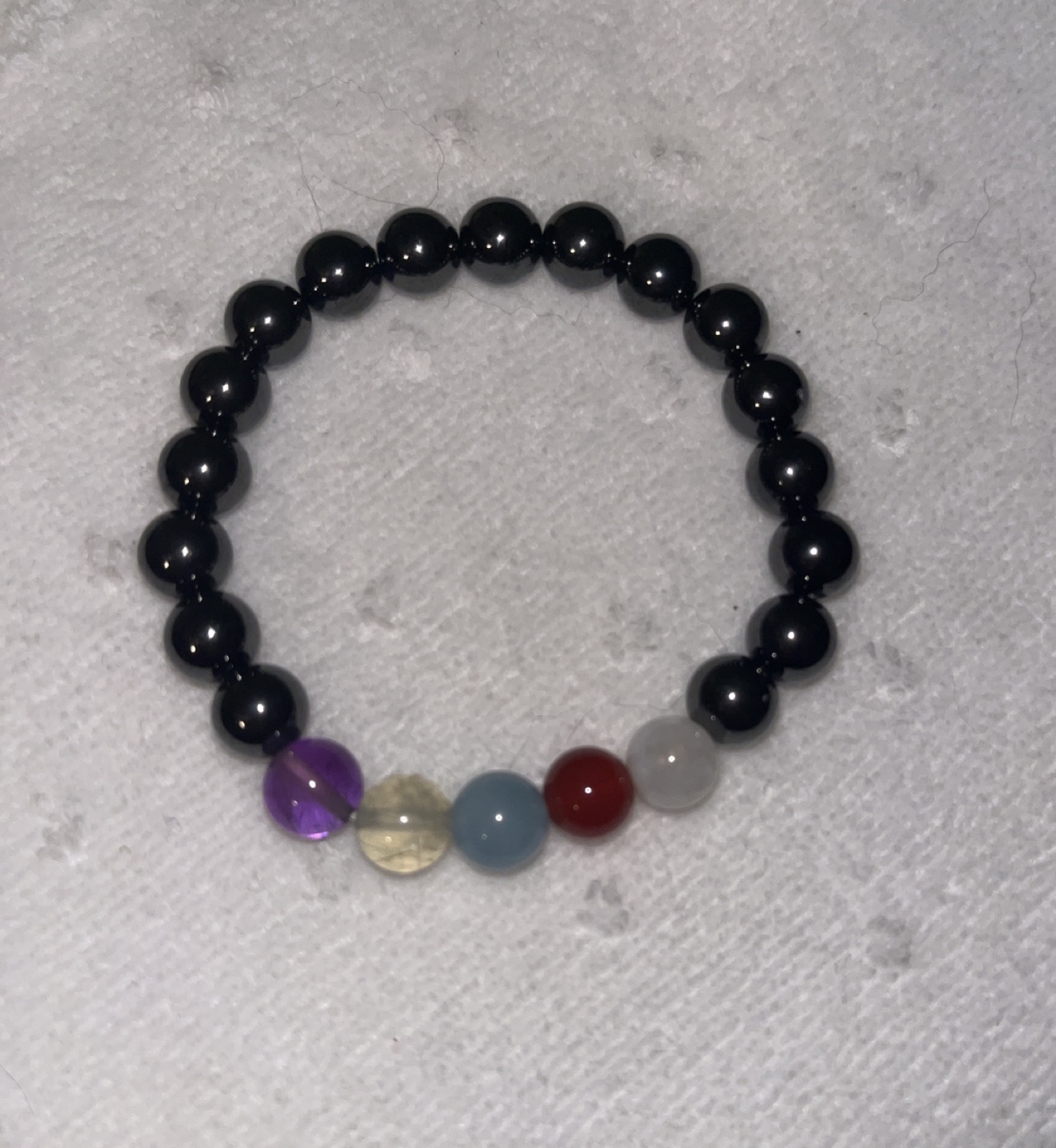 Gemstone Bracelet 5 Elements Healing